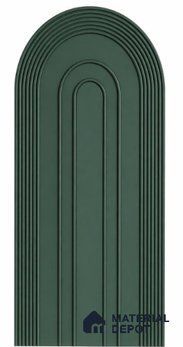 Forest Arch Groove Wall 7.11 ft x 2.95 ftHDHMR Panel - 17 mm (It consists 6 panels (3 front and 3 back panels) among those wallpaper panel size is 9.8 ft length and 3.2 Width)
