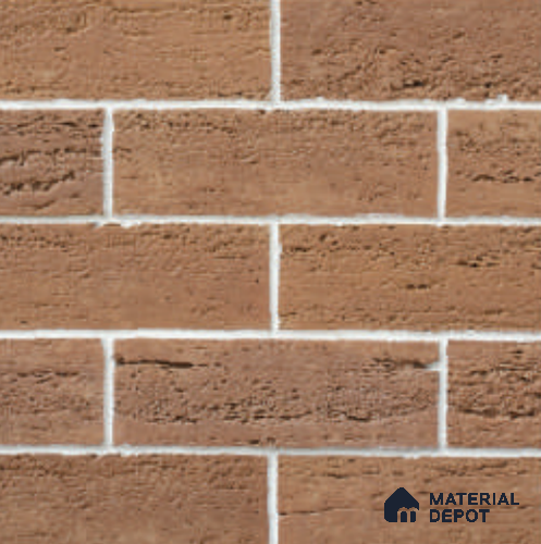 Travertine Brick WL 00414 C Concrete Panel 1 ft x 4 in - 18 mm