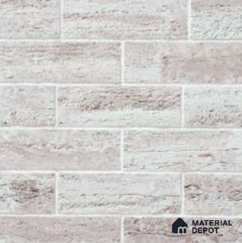 Travertine Brick WL 00414 D Concrete Panel 1 ft x 4 in - 18 mm