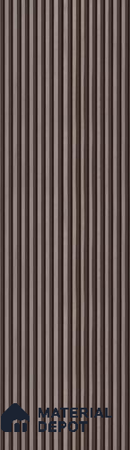 Beige Wooden Louver PN 05659 8 ft x 5 inch Charcoal Panel - 10 mm | Suitable for Feature Wall, TV Unit & Living Room | Width is Subjected to 5% Variation
