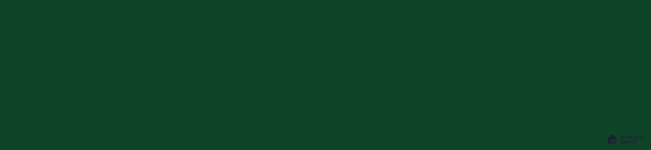 1059 Forest Green 45x2 mm Matte PVC Edge Band Solid Series 1 Meter - 2 mm