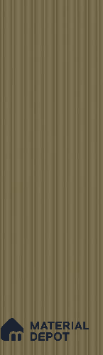 Brown Plain Colour Louver PN 05676 8 ft x 5 inch Charcoal Panel - 10 mm | Suitable for Feature Wall, TV Unit & Living Room | Width is Subjected to 5% Variation