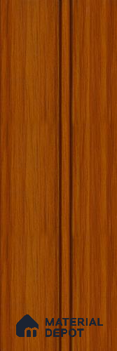 Brown Wooden Louver PN 05616 8 ft x 5 inch Charcoal Panel - 12 mm | Suitable for Feature Wall, TV Unit & Living Room | Width is Subjected to 5% Variation