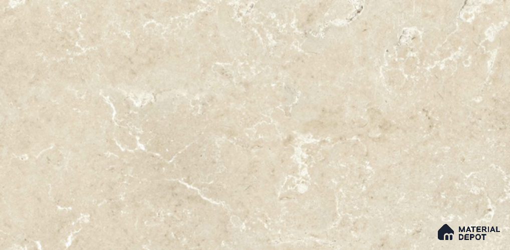 Marble Floor Tile TL 10094 B Modulo Beige 16 x 8 inch Matte Finish Vitrified Anti Skid Tile - 12 mm | Suitable For Balcony, Patio, Outdoor