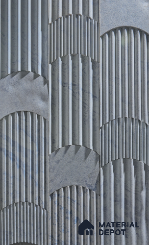 Cosmic Flutes Satuario WL 00431 Concrete Panel 2.5 ft x 1.25 ft - 30 mm