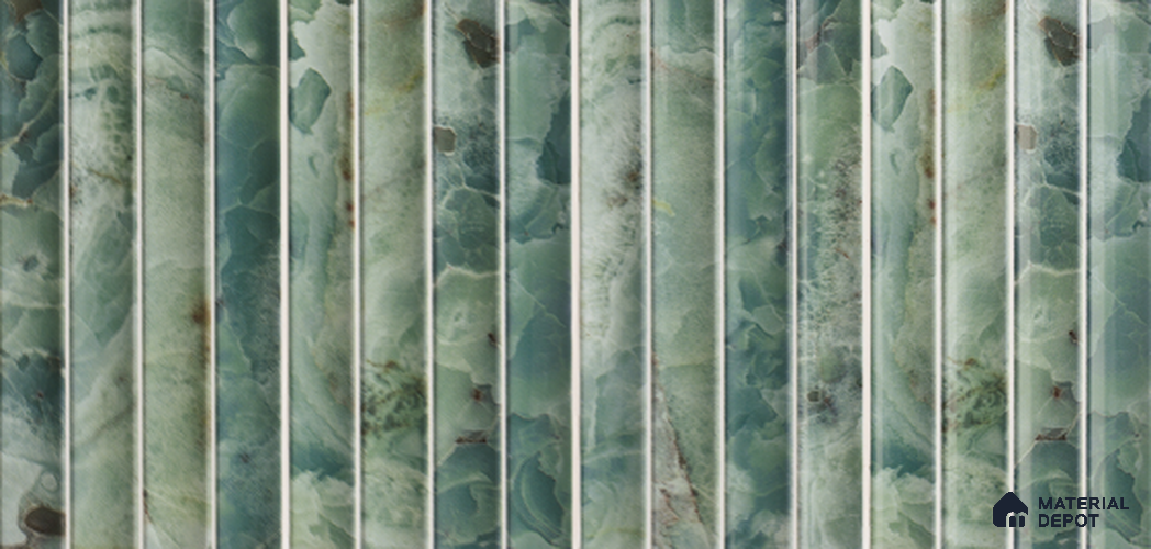 Faux Subway Wall Tile TL 11456 Marselle Shinny 12 2 ft x 1 ft Ceramic Glossy Finish Tile - 9 mm