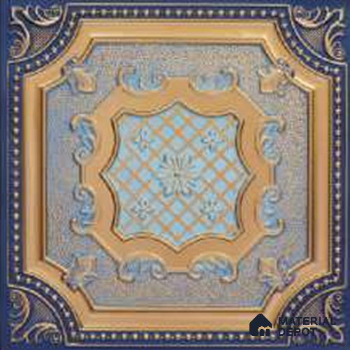 258 Golden Swan 2 ft x 2 ft Decorative Ceiling Tile - 6 mm
