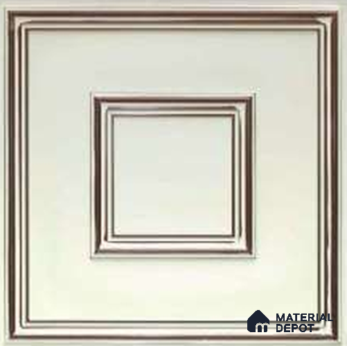208 Antique Mocha 2 ft x 2 ft Decorative Ceiling Tile - 6 mm