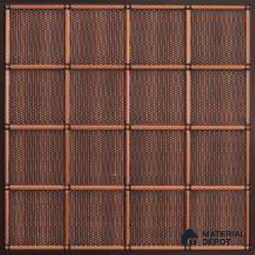 339 Antique Copper 2 ft x 2 ft Decorative Ceiling Tile - 6 mm