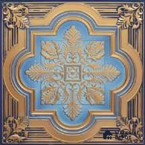 206 Golden Swan 2 ft x 2 ft Decorative Ceiling Tile - 6 mm