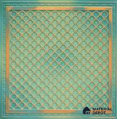 316 Vintage Tin 2 ft x 2 ft Decorative Ceiling Tile - 6 mm
