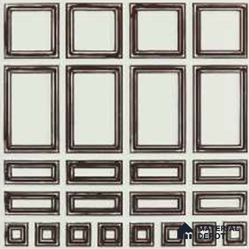 335 Antique Mocha 2 ft x 2 ft Decorative Ceiling Tile - 6 mm