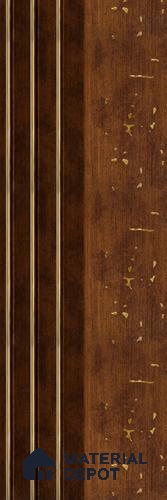Brown Wooden Louver PN 05603 8 ft x 5 inch Charcoal Panel - 12 mm | Suitable for Feature Wall, TV Unit & Living Room | Width is Subjected to 5% Variation