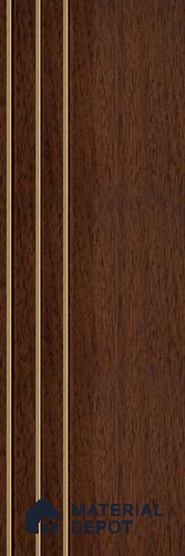 Brown Wooden Louver PN 05604 8 ft x 5 inch Charcoal Panel - 12 mm | Suitable for Feature Wall, TV Unit & Living Room | Width is Subjected to 5% Variation