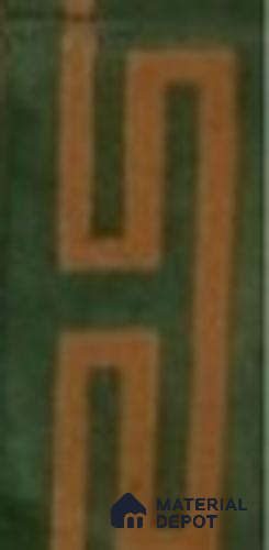 Athangudi Moroccan Floor Tile TL 10878 E Pearl Finish 127 x 254 mm Border Concrete Tile - 18 mm