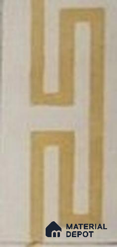 Athangudi Moroccan Floor Tile TL 10878 G Pearl Finish 127 x 254 mm Border Concrete Tile - 18 mm