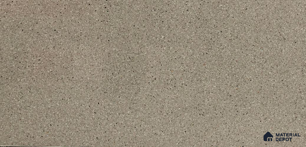 MR 00016 Platinum Gray 10 ft x 4 ft Wall & Floor Terrazzo Slabs - 15 mm | Suitable for Office, Reception, Restaurant, Dining, Pooja Room