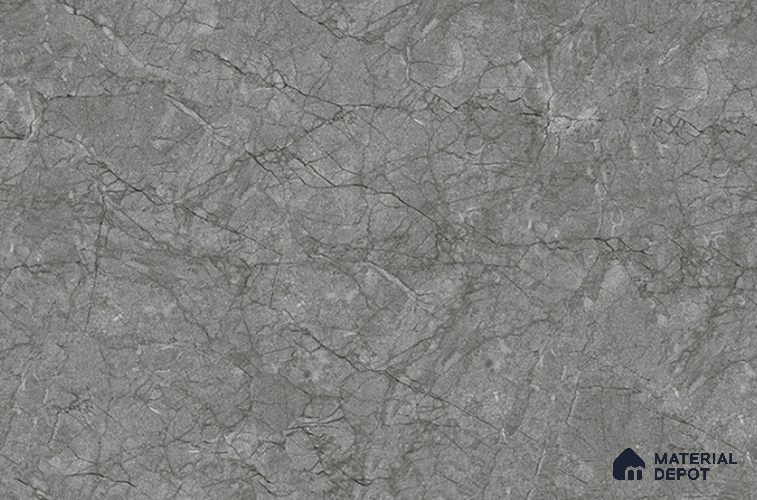 TL 08288 C Grey Dark 1.5 ft x 1 ft Glossy Finish Ceramic Wall Tile - 7.5 mm