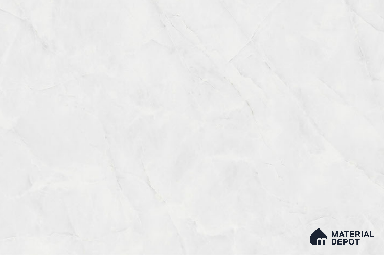 TL 08290 White Light 1.5 ft x 1 ft Glossy Finish Ceramic Wall Tile - 7.5 mm