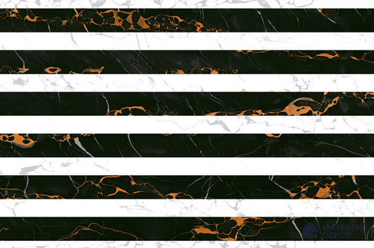 TL 08295 B Multi Colour Highlighter 1.5 ft x 1 ft Glossy Finish Ceramic Wall Tile - 7.5 mm