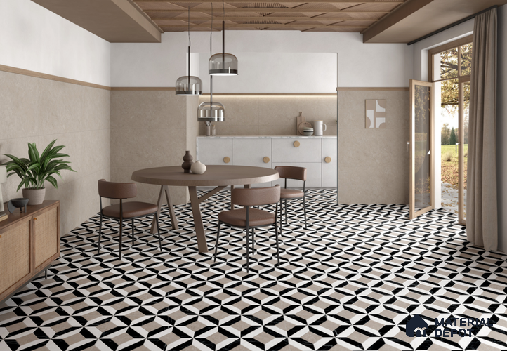 Highlighter Floor & Wall Tile TL 11423 B Teaser Natural 01 4 ft x 2 ft Vitrified Glossy Finish Tile - 9 mm