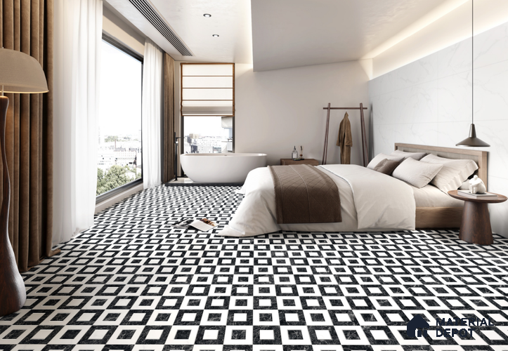 Highlighter Floor & Wall Tile TL 11426 B Wonder White 01 4 ft x 2 ft Vitrified Glossy Finish Tile - 9 mm
