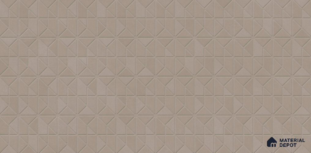 Patterned Wall Tile TL 11953 B Viena Slate Decor-1 4 ft x 2 ft Metallic Finish Vitrified Tile - 9 mm
