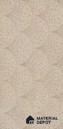 Patterned Wall Tile TL 12007 B Bohemia Beige Decor 4 ft x 2 ft Matte Finish Vitrified Tile - 9 mm