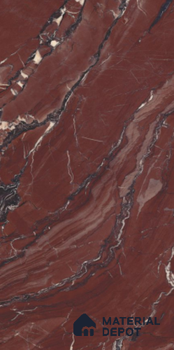 Marble Wall Tile TL 11884 | 4 ft x 2 ft High Gloss Finish Vitrified Tile - 9 mm | 5 Random Designs | Suitable for Living Room, Bedroom & Kitchen