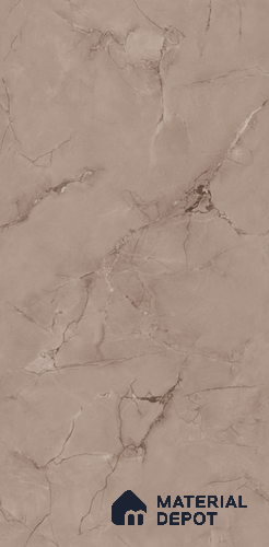 Marble Floor & Wall Tile TL 11971 D Endless Sofita Taupe 4 ft x 2 ft Glossy Finish Vitrified Tile - 9 mm 