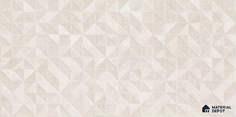 Punch Wall Tile TL 11990 B Soft Bianco Cube Decor 4 ft x 2 ft Matte Finish Vitrified Tile - 9 mm