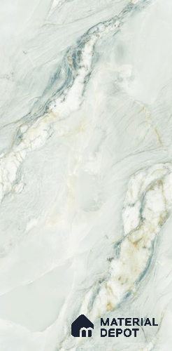 Endless Marble Floor & Wall Tile TL 10854 G Saturn Mint 4 ft x 2 ft Glossy Finish Vitrified Tile - 9 mm | 4 Random Designs | Suitable for Living Room, Bedroom & Kitchen