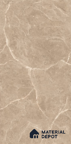 Marble Floor & Wall Tile TL 11980 Desert Tobacco Infinity 4 ft x 2 ft Glossy Finish Vitrified Tile - 9 mm 