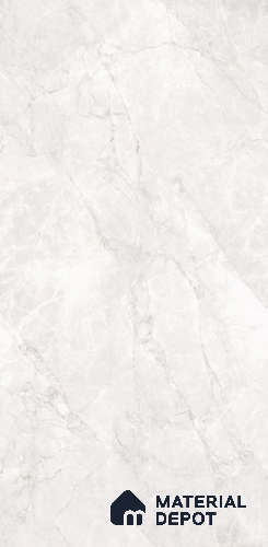 Marble Floor & Wall Tile TL 12005 Noir Bianco Carved Infinity 4 ft x 2 ft Carving Matte Finish Vitrified Tile - 9 mm