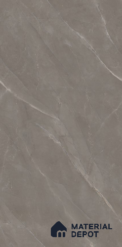 Endless Marble Floor & Wall Tile TL 10865 Lucca Armani Grey 4 ft x 2 ft Glossy Finish Vitrified Tile - 9 mm | 6 Random Designs | Suitable for Living Room, Bedroom & Kitchen