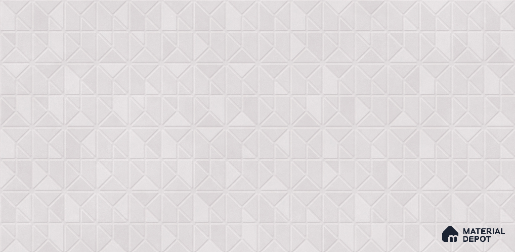 Patterned Wall Tile TL 11968 B Viena Mist Decor-1 4 ft x 2 ft Metallic Finish Vitrified Tile - 9 mm