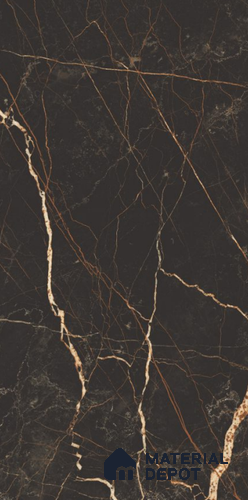Marble Floor & Wall Tile TL 10869 Port Laurent 4 ft x 2 ft High Gloss Finish Vitrified Tile - 9 mm | 5 Random Designs | Suitable for Living Room, Bedroom & Kitchen