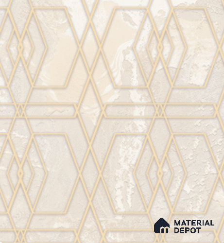4002 | 10 Meter x 21 Inches Patterned Look Wallpaper - 57.41 Sq. Ft. | Minimum 15% wastage during installation