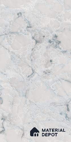 40023 MR+ Pure White Onyx 8 ft x 4 ft MR + High Gloss Finish Decorative Laminate - 1 mm | Suitable for TV Unit, Wardrobe, Kitchen Cabinets