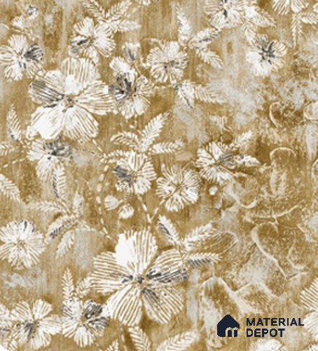 4008 | 10 Meter x 21 Inches Florals Look Wallpaper - 57.41 Sq. Ft. | Minimum 15% wastage during installation