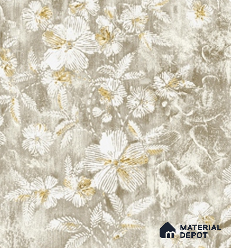 4009 | 10 Meter x 21 Inches Florals Look Wallpaper - 57.41 Sq. Ft. | Minimum 15% wastage during installation
