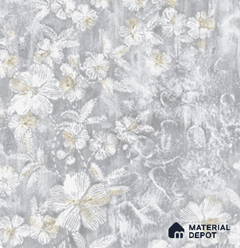 4010 | 10 Meter x 21 Inches Florals Look Wallpaper - 57.41 Sq. Ft. | Minimum 15% wastage during installation