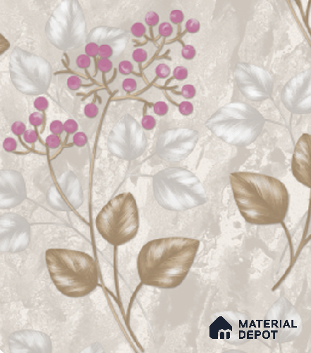 4019 | 10 Meter x 21 Inches Florals Look Wallpaper - 57.41 Sq. Ft. | Minimum 15% wastage during installation