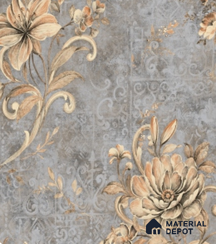 4030 | 10 Meter x 21 Inches Florals Look Wallpaper - 57.41 Sq. Ft. | Minimum 15% wastage during installation