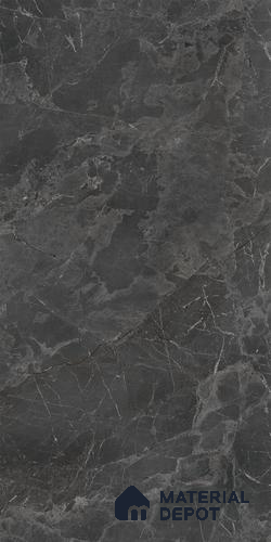 40413 MR+ Noir Marquina 8 ft x 4 ft MR + High Gloss Finish Decorative Laminate - 1 mm | Suitable for TV Unit, Wardrobe, Kitchen Cabinets