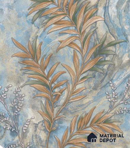 4045 | 10 Meter x 21 Inches Florals Look Wallpaper - 57.41 Sq. Ft. | Minimum 15% wastage during installation