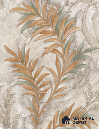 4046 | 10 Meter x 21 Inches Florals Look Wallpaper - 57.41 Sq. Ft. | Minimum 15% wastage during installation