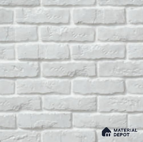 Colonial Brick WL 00417 Concrete Panel 8 in x 2 in - 15 mm