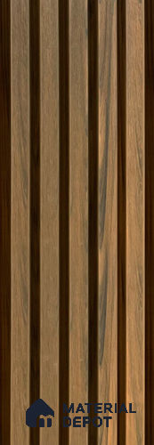 PN 06366 C WPC Slim Design 9.6 ft x 8.6 inch Exterior Wall Panel - 26 mm | Suitable for Facade, Balcony, Cafeteria | Suitable for Balcony, Facade & Open Area | Width is Subjected to 5% Variation
