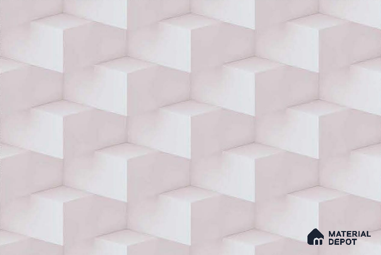 Patterned Look Wall Tile TL 08761 C 18 x 12 inch Glossy Finish Ceramic Tile - 8 mm
